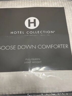 Hotel Collection European White Goose Down Comforter 700 Fill Power 94x96